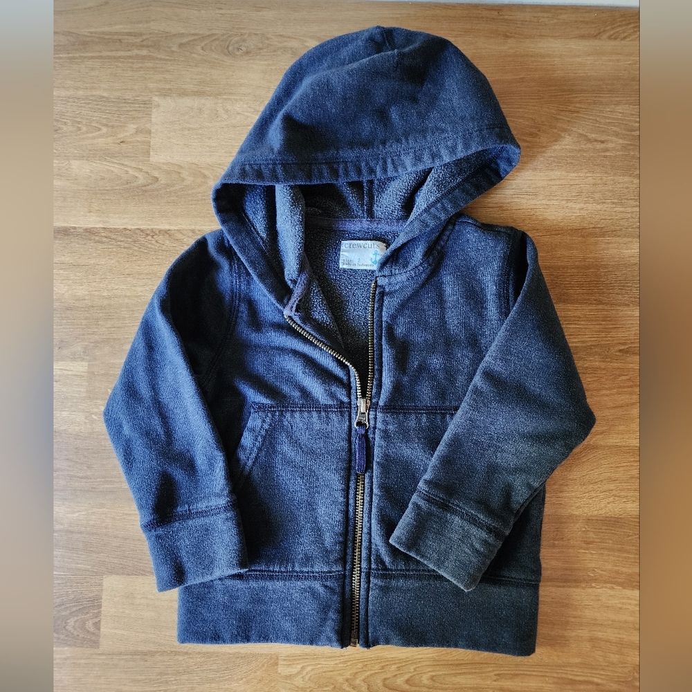 J. crew crewcuts baby boy hoodie 2t